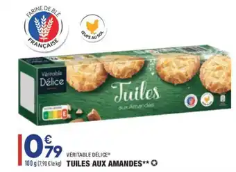 ALDI Tuiles aux amandes offre