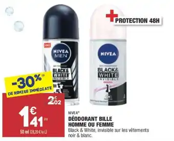 ALDI Déodorant bille homme ou femme offre