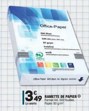 ALDI Ramette de papier offre