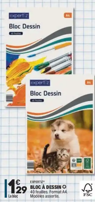 ALDI Bloc à dessin offre