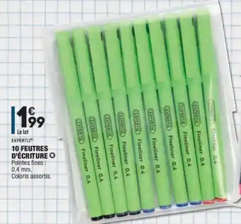 10 Feutres d'écriture