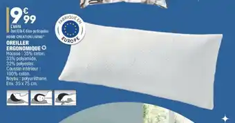 ALDI Oreiller ergonomique offre