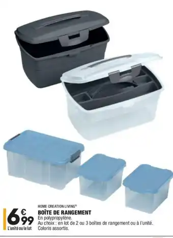ALDI Boîte de Rangement offre