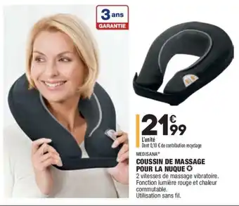 ALDI Coussin de massage pour La Nuque offre