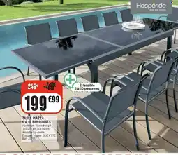 La Foir'Fouille HESPÉRIDE Table piazza 6 a 10 personnes offre