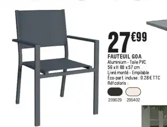 Fauteuil goa