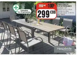 La Foir'Fouille HESPÉRIDE Table piazza 6 a 10 personnes offre
