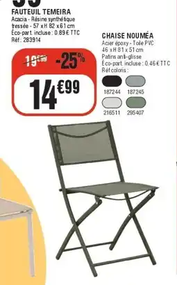 La Foir'Fouille Chaise nouméa offre