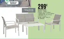 La Foir'Fouille HESPÉRIDE Salon piazza offre