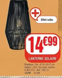 La Foir'Fouille Lanterne solaire offre
