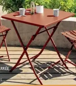 La Foir'Fouille HESPÉRIDE Table greensboro carrée offre