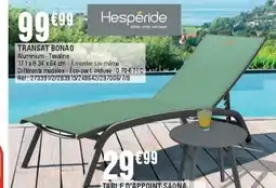 La Foir'Fouille HESPÉRIDE Transat bonao offre