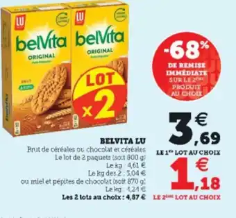 Hyper U Belvita Lu offre