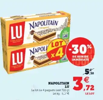 Hyper U Napolitain Lu offre
