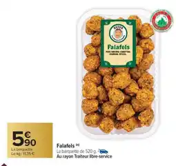 Carrefour Market Falafels offre