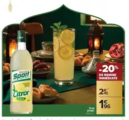 Carrefour Market SPORT Sirop offre