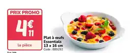 Promocash Plat à œufs Essentials offre