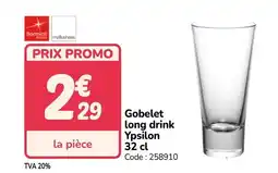 Promocash Gobelet long drink Ypsilon offre