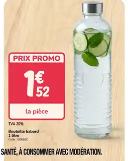 Promocash Bouteille babord offre