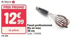 Promocash Fouet professionnel fils en inox offre