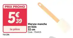 Promocash Maryse manche en bois offre