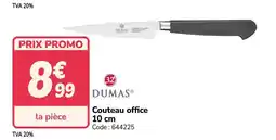 Promocash DUMAS Couteau office offre