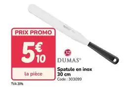 Promocash DUMAS Spatule en inox offre