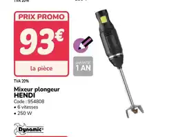 Promocash HENDI Mixeur plongeur offre