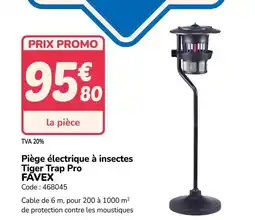 Promocash FAVEX Piège électrique à insectes Tiger Trap Pro offre