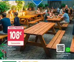 Promocash Table forestière offre