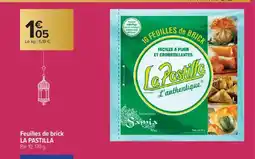Carrefour Contact LA PASTILLA Feuilles de brick offre