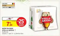 Intermarché Hyper BIÈRE BLONDE STELLA ARTOIS offre