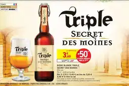 Intermarché Hyper TRIPLE SECRET DES MOINES offre