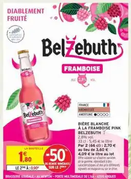Intermarché Hyper Belzebuth Framboise offre