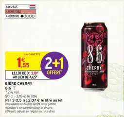 Intermarché Hyper BIÈRE CHERRY offre