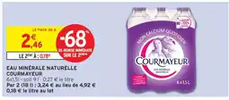 Intermarché Hyper Eau Minérale Naturelle Courmayeur offre