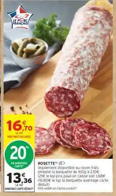 Intermarché Rosette offre