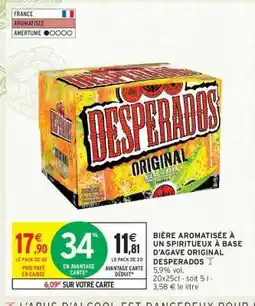 Intermarché Desperados Original offre