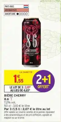 Intermarché BIÈRE CHERRY offre