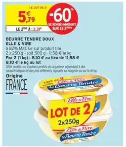 Intermarché LE LOT DE 2 offre