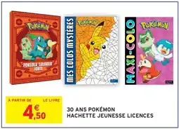 Intermarché 30 ANS POKÉMON offre