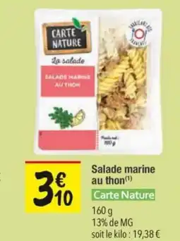 Les Comptoirs de la Bio CARTE NATURE Salade marine au thon offre