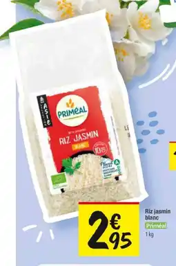 Les Comptoirs de la Bio PRIMÉAL Riz jasmin blanc offre