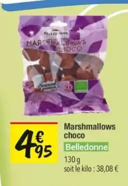 Les Comptoirs de la Bio BELLEDONNE Marshmallows choco offre