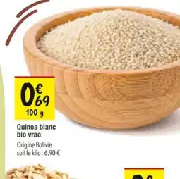 Les Comptoirs de la Bio Quinoa blanc bio vrac offre