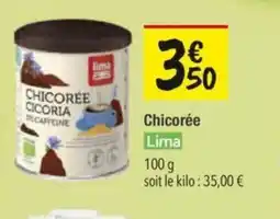 Les Comptoirs de la Bio LIMA Chicorée offre