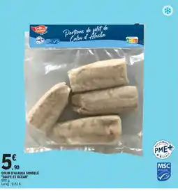 E.Leclerc GOLFE ET OCÉAN Colin d'alaska surgelé offre