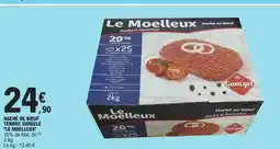 E.Leclerc LE MOELLEUX Haché de bœuf tendre surgelé offre