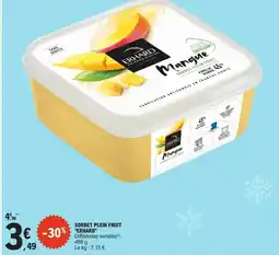 E.Leclerc ERHARD Sorbet plein fruit offre
