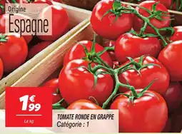 Netto Tomate ronde en grappe offre